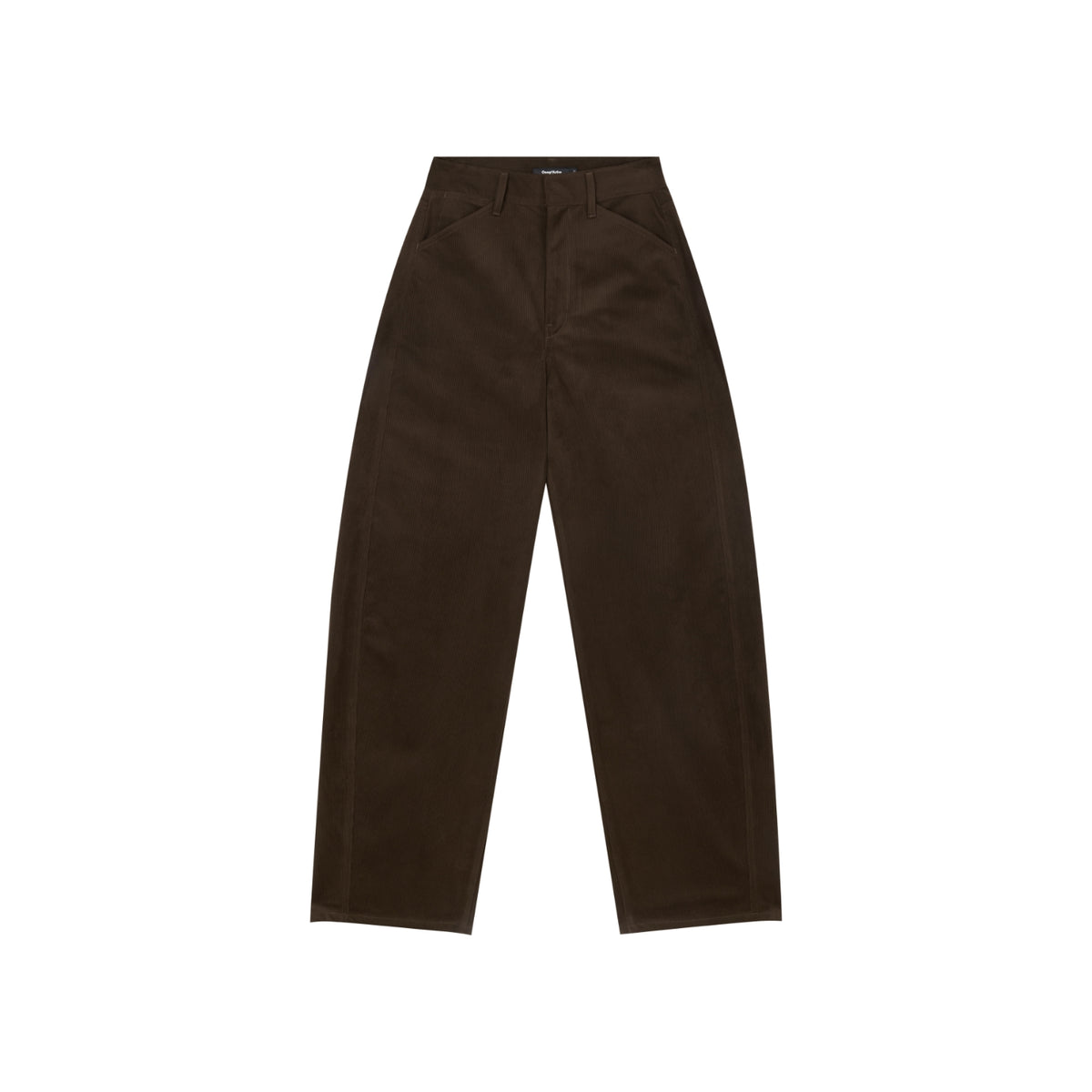 Corduroy High-Waisted Pants