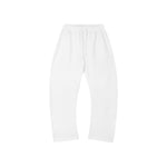 Twisted Seam Curved-Leg Sweatpants