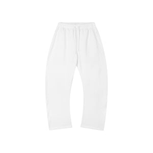 Twisted Seam Curved-Leg Sweatpants