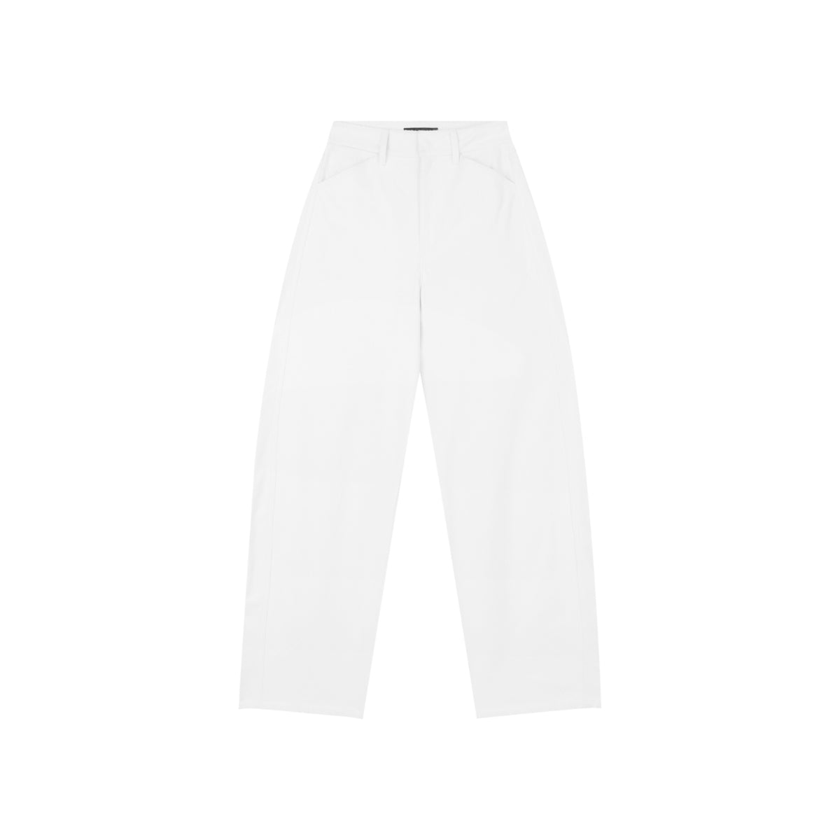 Corduroy High-Waisted Pants