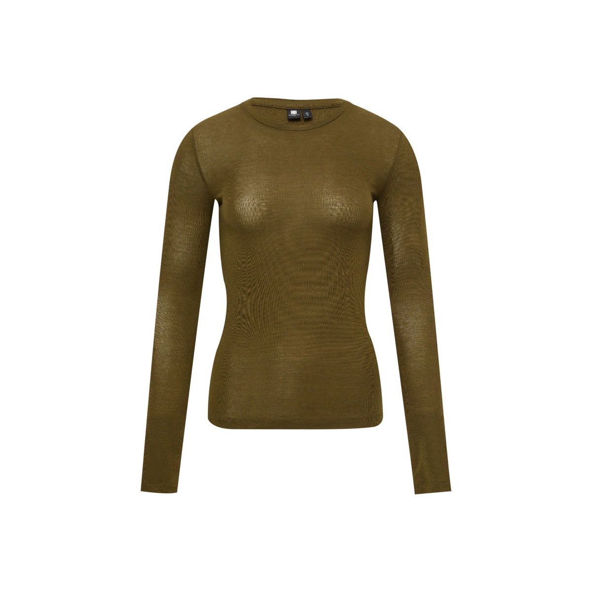 Wool-Blend Long-Sleeve Base Layer Top