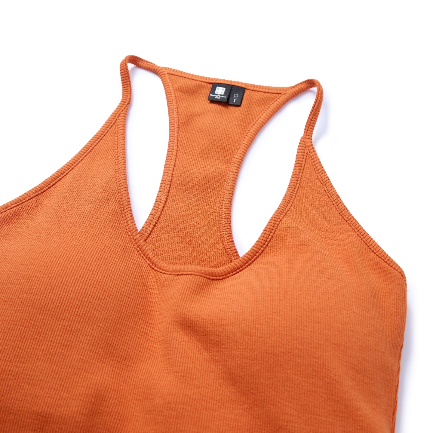Stretch Halter Tank Top With Removable Pads