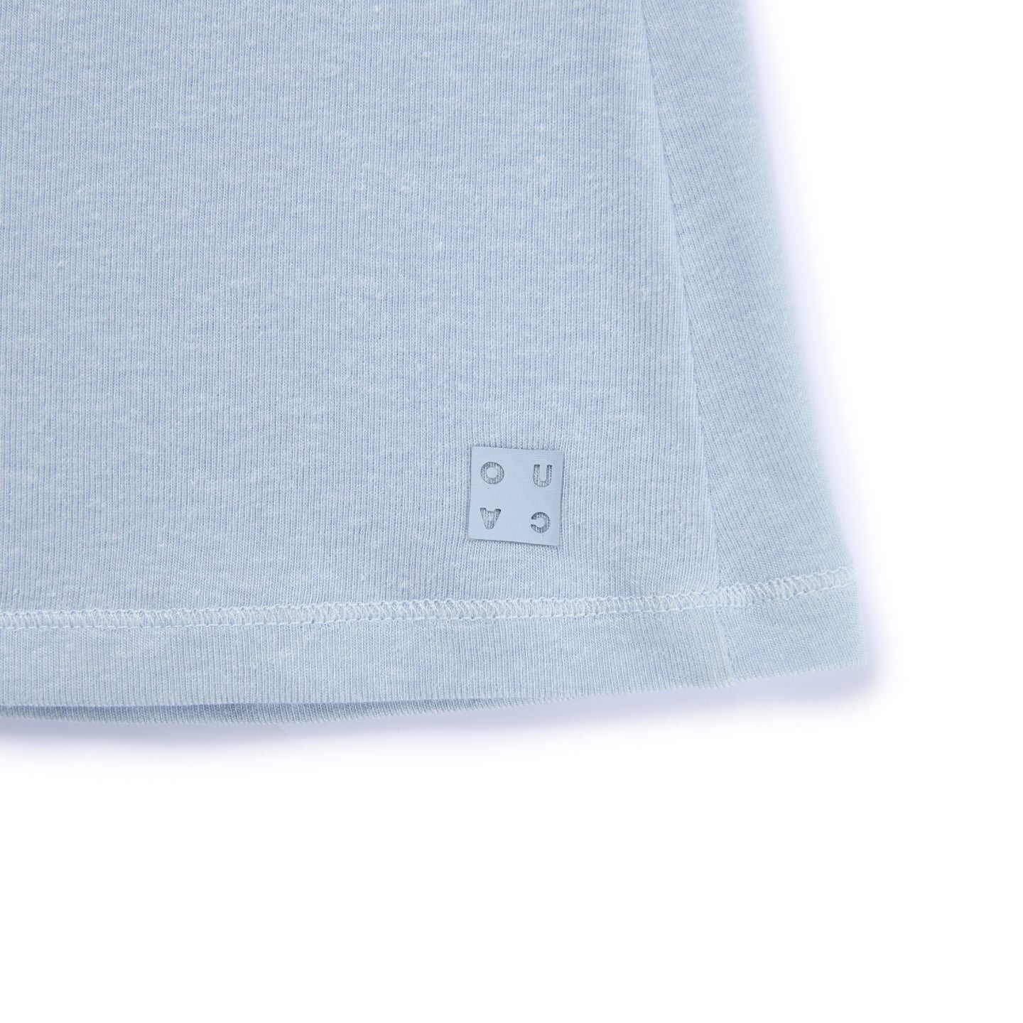 Tencel Linen Fitted Short-sleeved T-shirt
