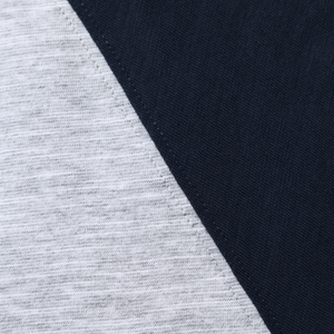 Slub Knit Hooded Raglan Long-Sleeve Top