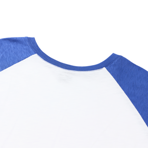 Contrast Raglan Three-Quarter-Sleeve T-Shirt