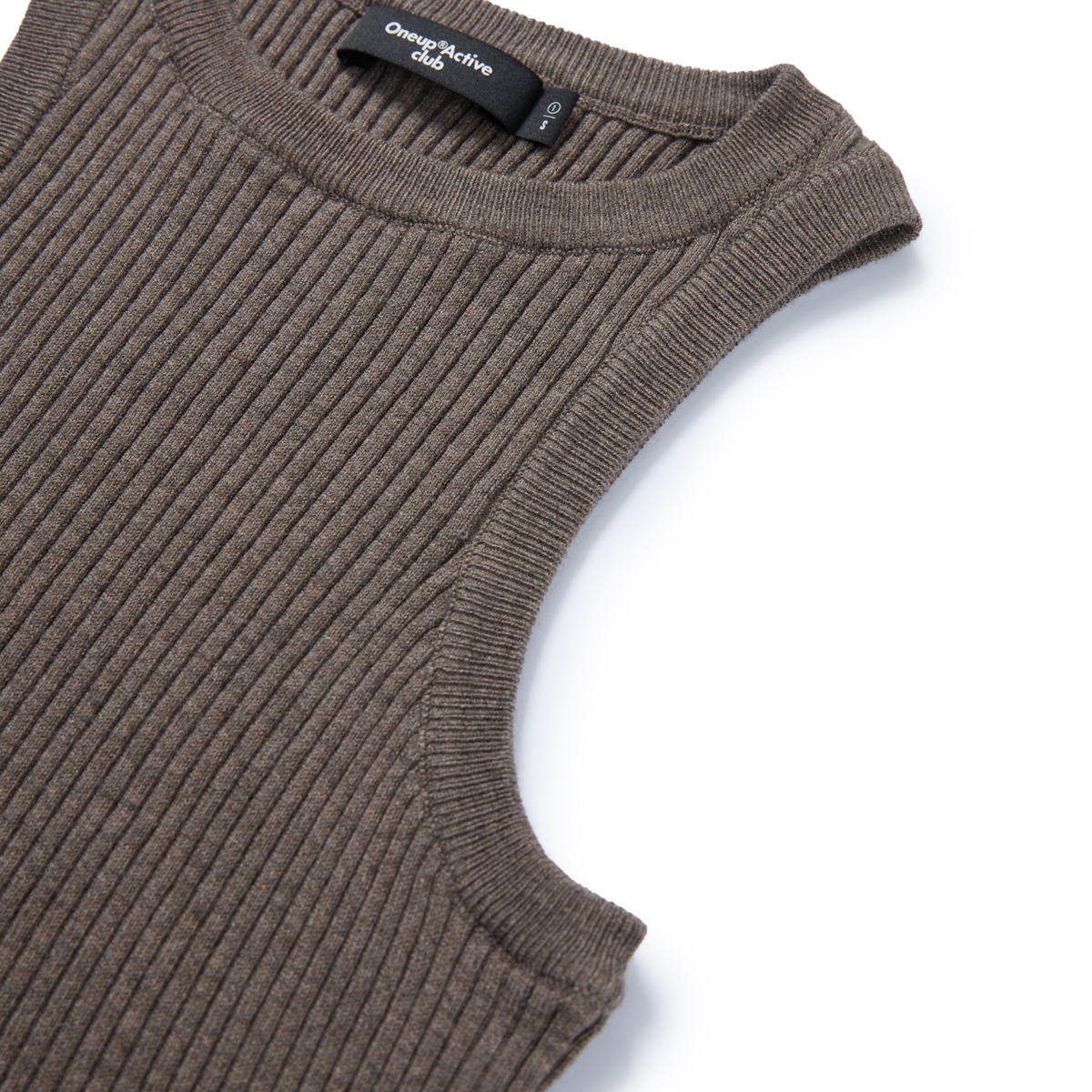 Ribbed Knit Cardigan & Tank Two-Piece Set