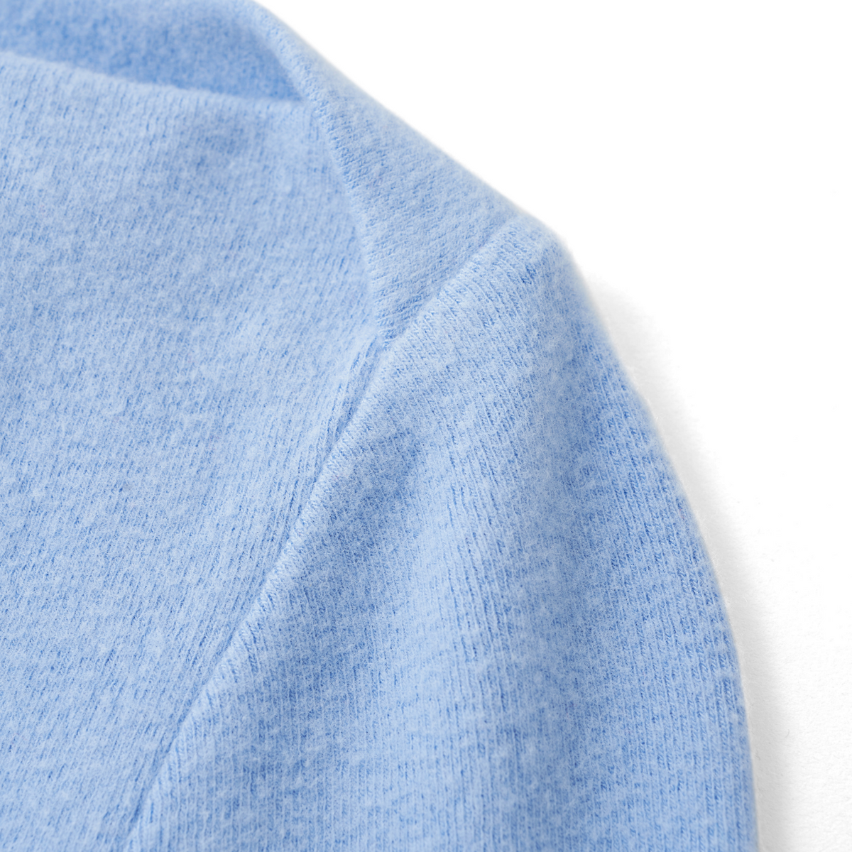 Brushed Off-Shoulder Long-Sleeve Top