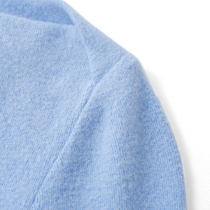 Brushed Off-Shoulder Long-Sleeve Top