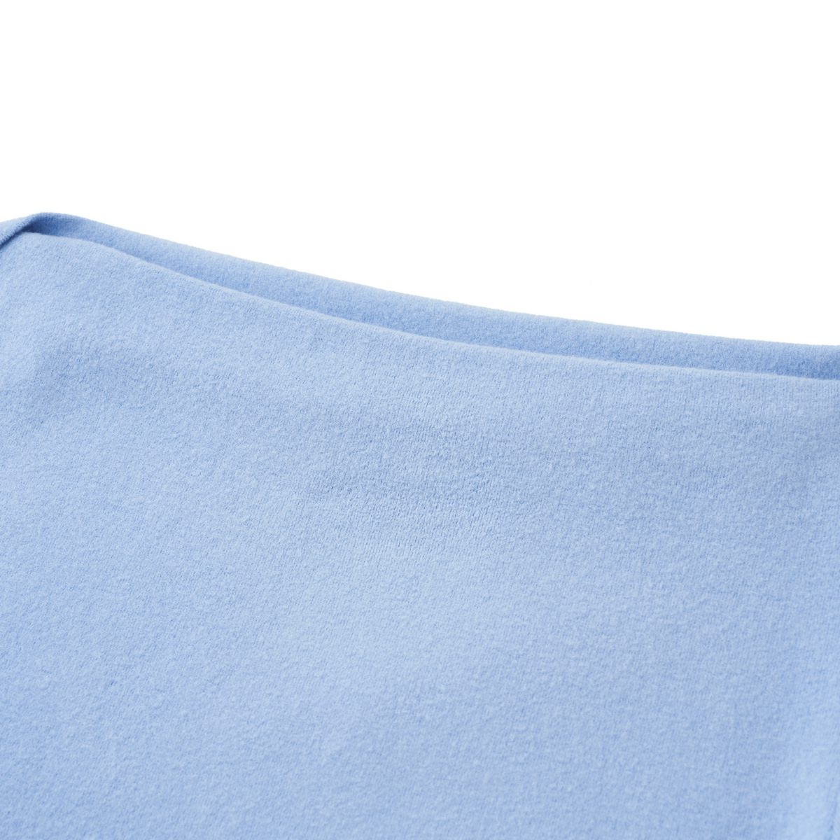 Brushed Off-Shoulder Long-Sleeve Top