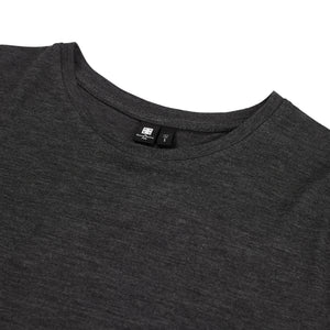 Tencel Wool-Blend Lightweight Short-Sleeve Top