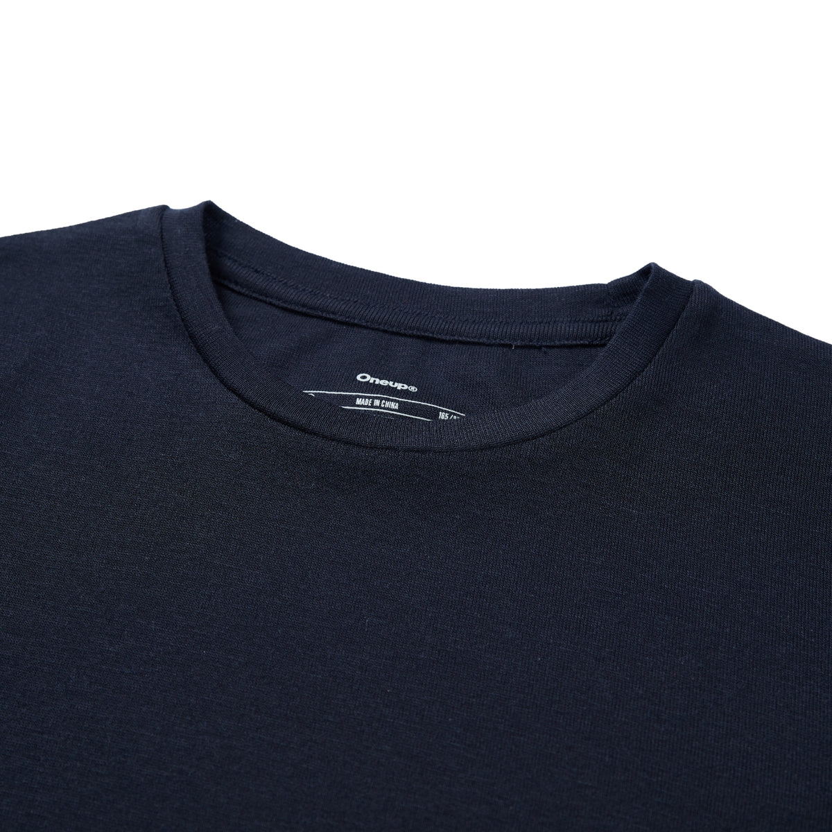 Wool-Blend Fitted Short-Sleeve Crew-Neck Top