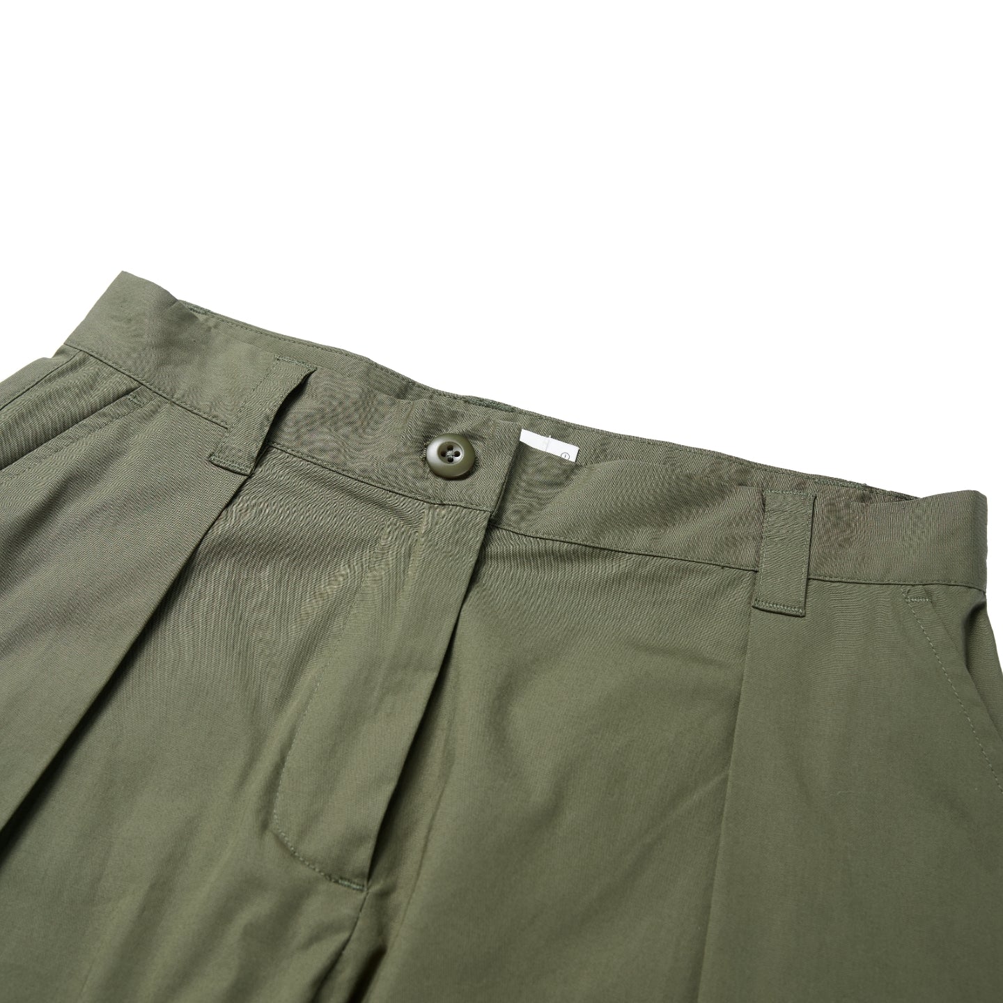 Lightweight Pleated Wide-Leg Cropped Pants