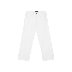 Slub Denim Cropped Jeans - Oneup