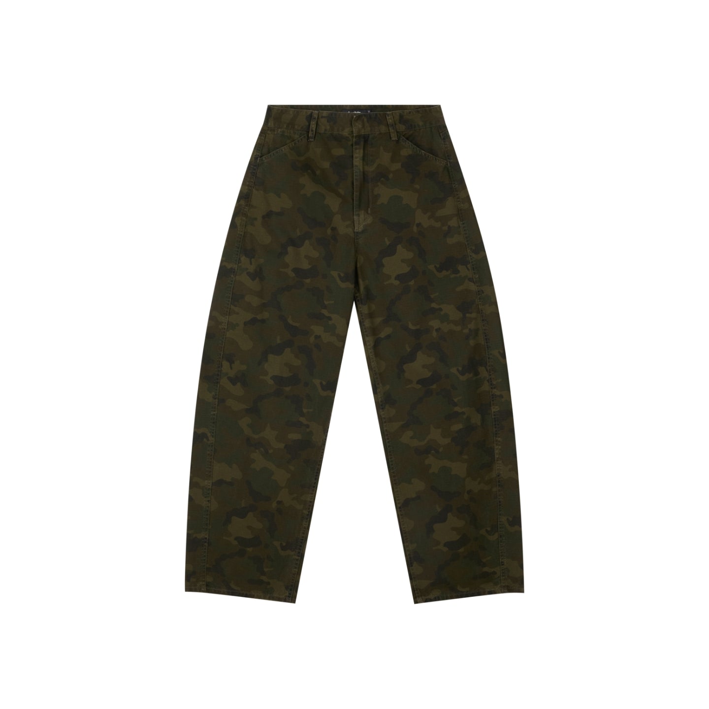 Camo Wide-Leg Pants