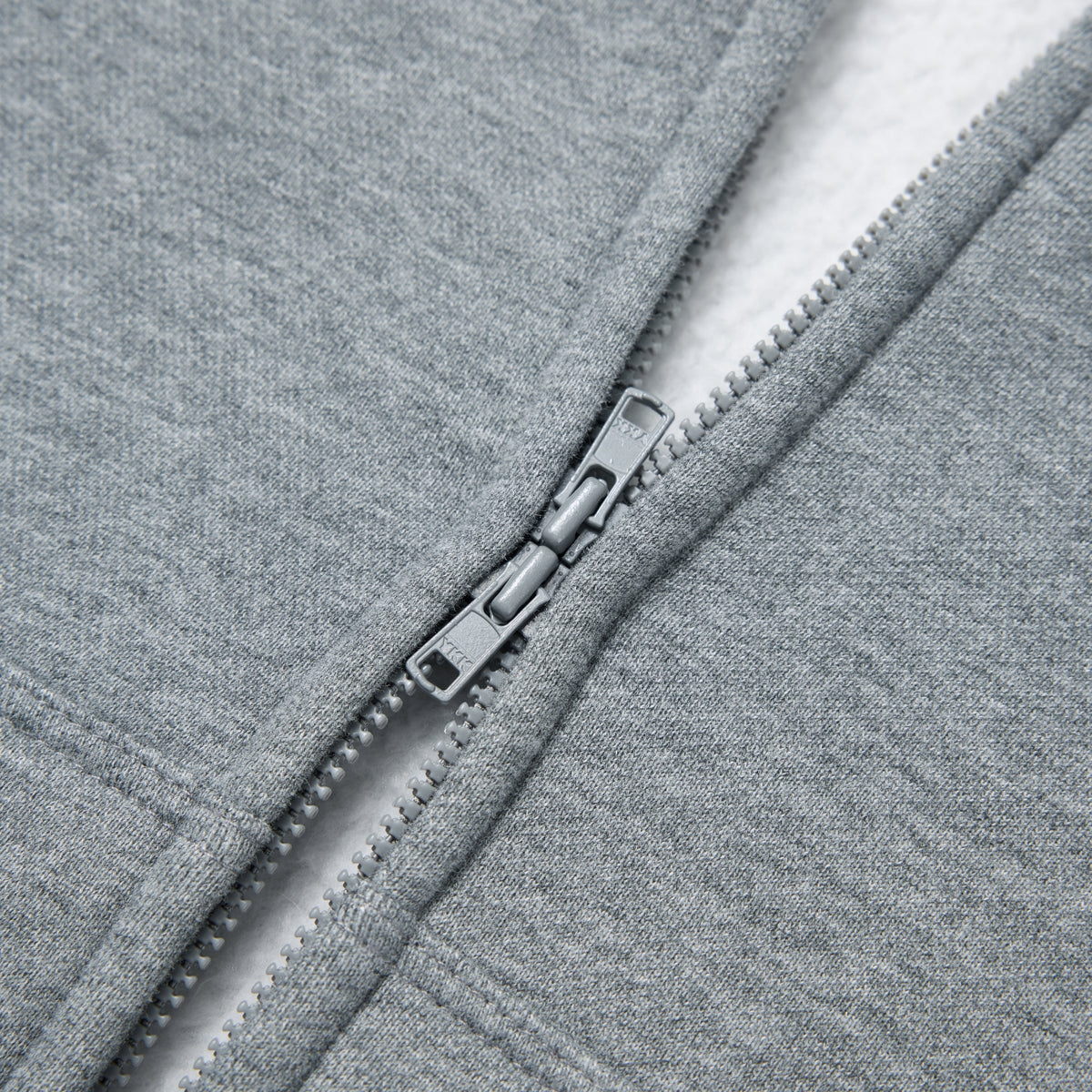 Cropped Fleece Quarter-Zip Stand-Collar Sweatshirt