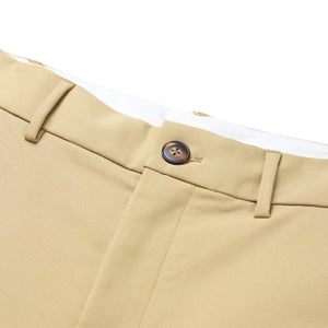 Cuffed Wide-Leg Cropped Trousers