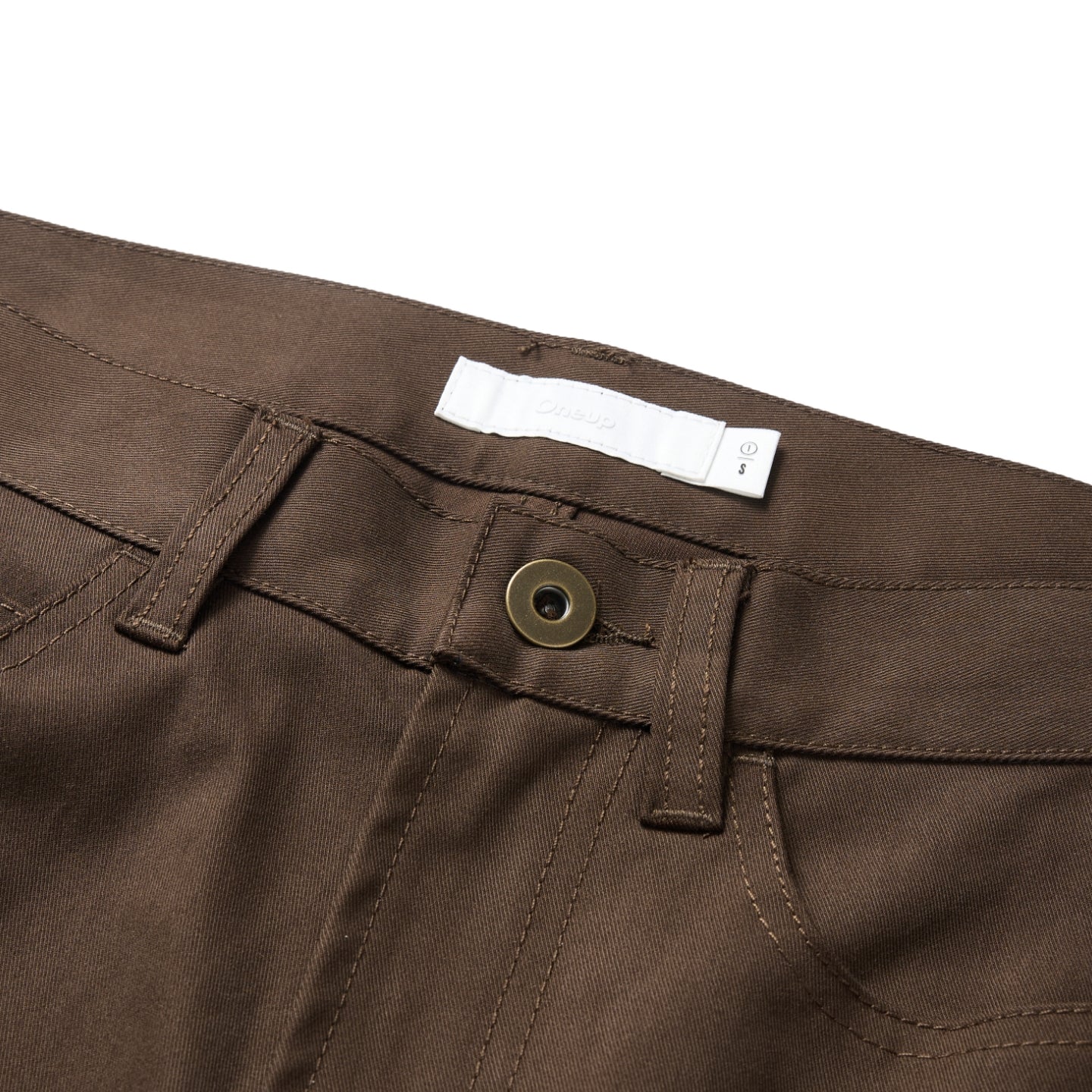 Twill Fitted Cropped Pants