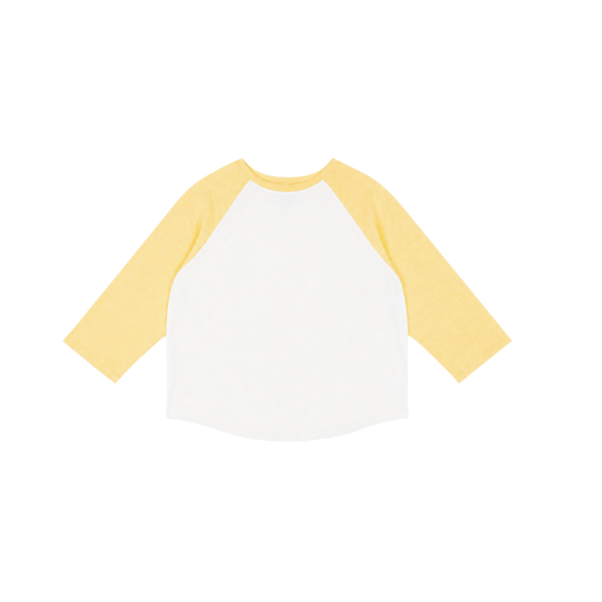 Contrast Raglan Three-Quarter-Sleeve T-Shirt