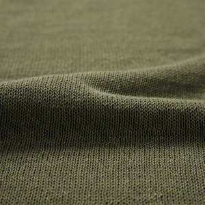 Rolled-Edge Linen Relaxed-Fit Knit Long-Sleeve Top