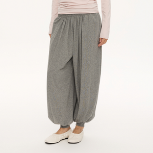 Stretch Tapered Balloon Pants