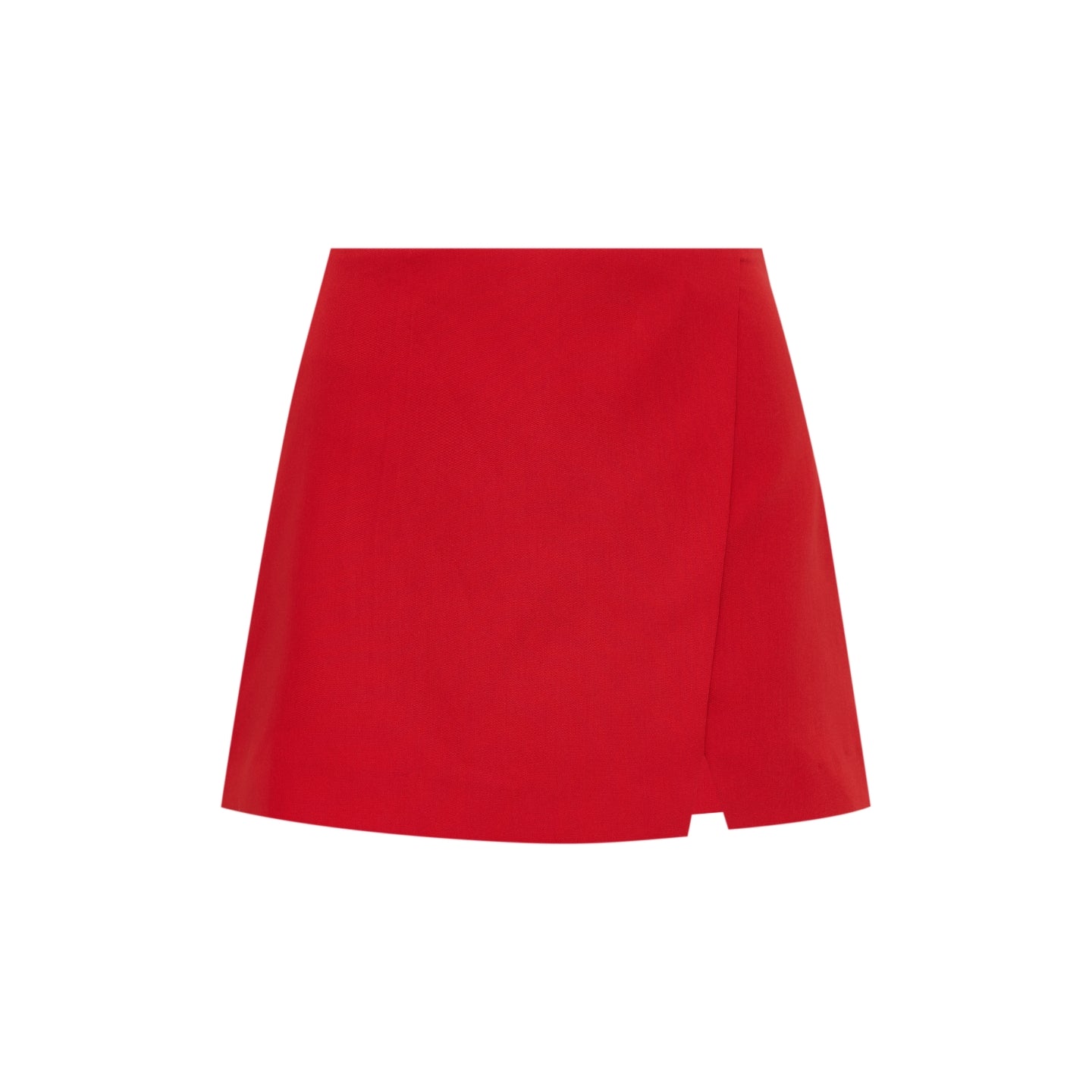 No-Waistband Slit Skort