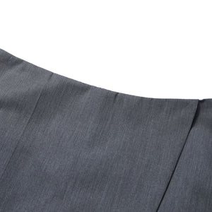 No-Waistband Slit Skort