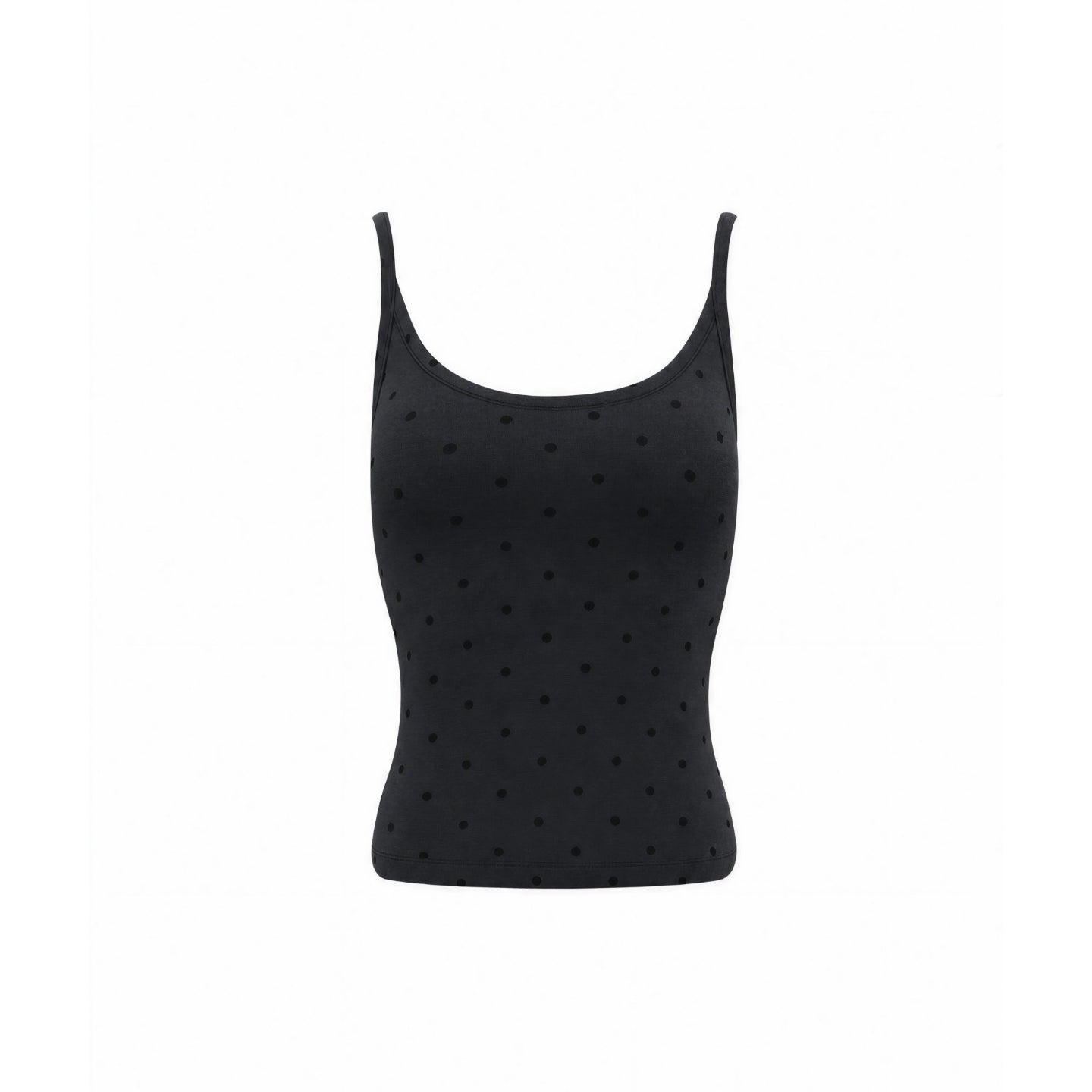 Polka Dot Cami Top with Removable Pads