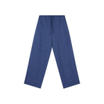 Tencel Linen Drawstring Straight-Leg Pants