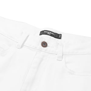 Slub Denim Cropped Jeans - Oneup