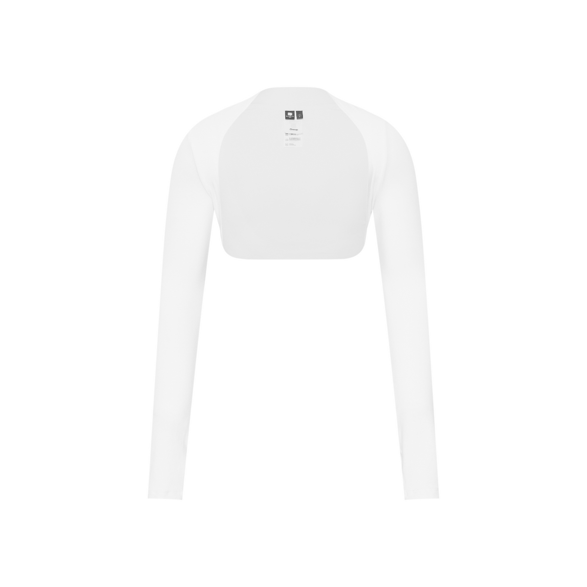 Stretch Long-Sleeve Bolero Top