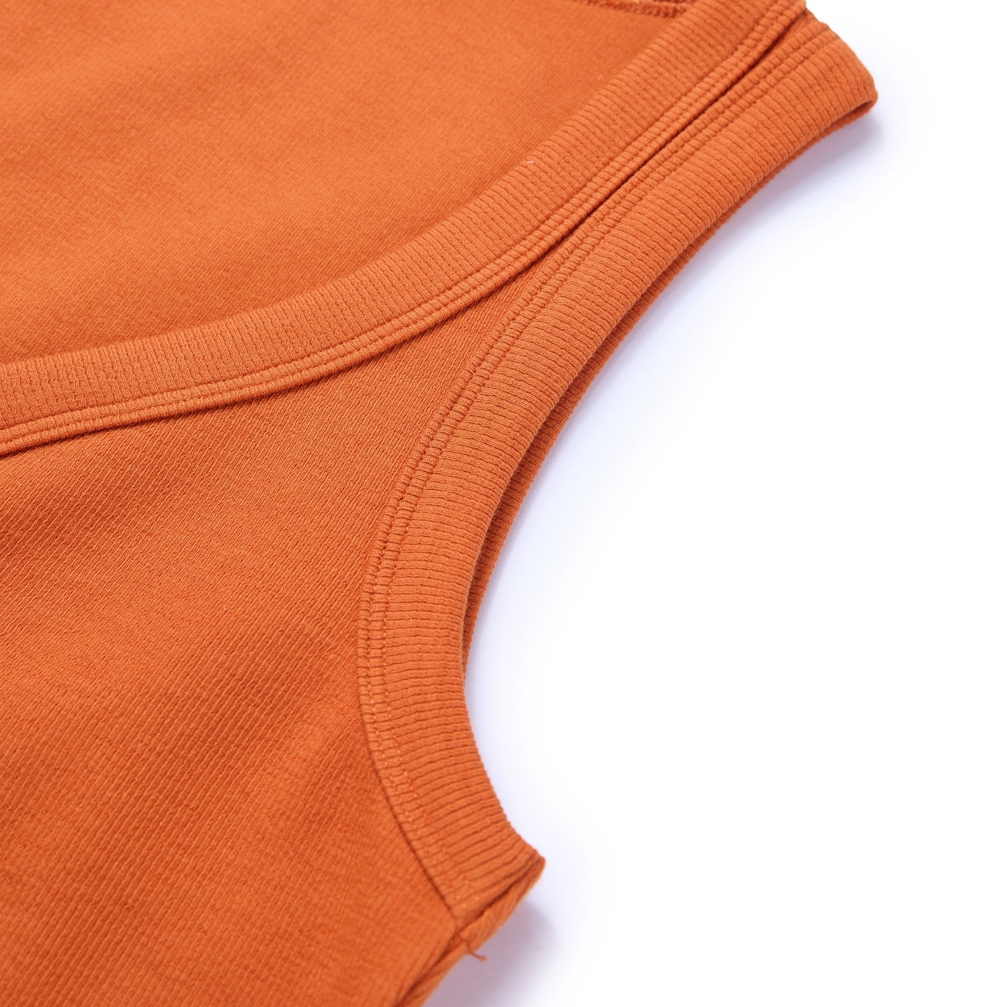 Slub Henley V-Neck Tank Top