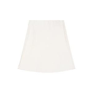 Linen Satin A-Line Skirt