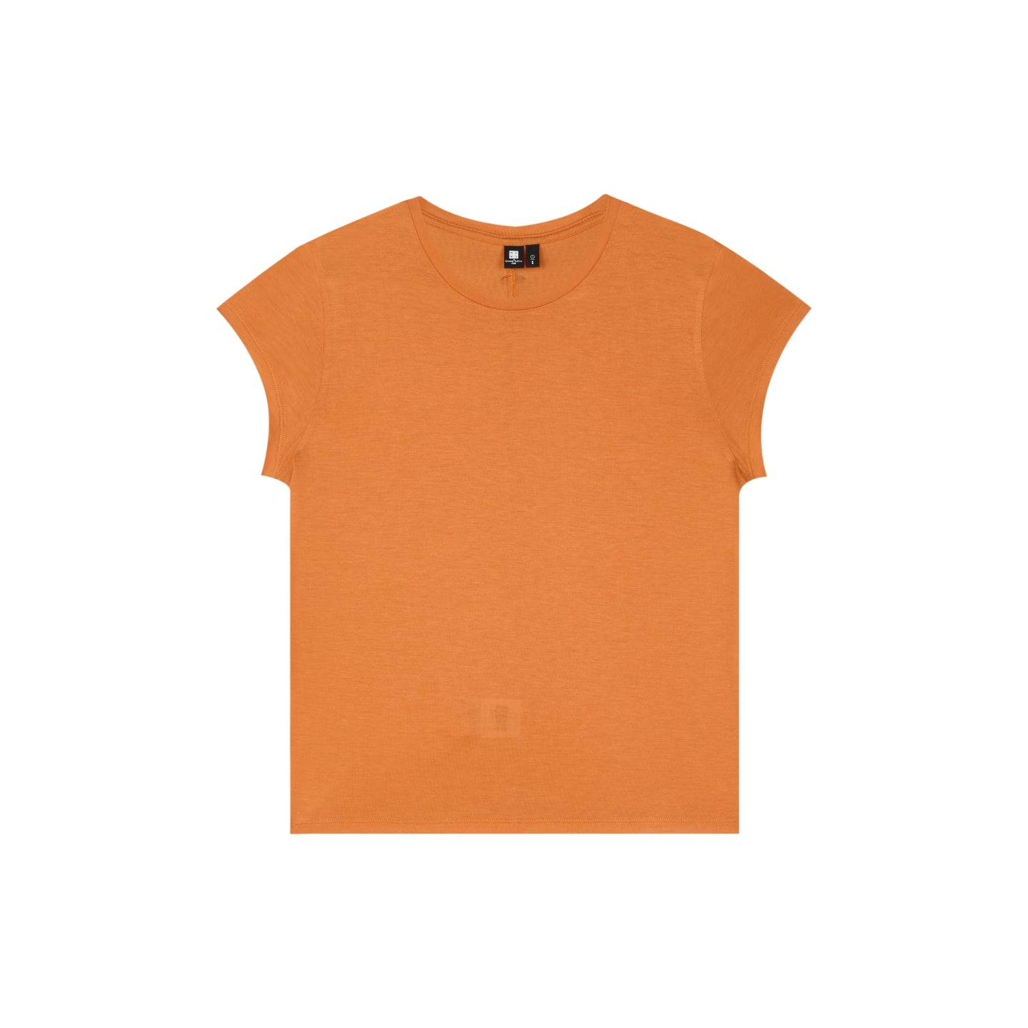 Tencel Wool-Blend Lightweight Short-Sleeve Top