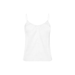 Satin Drawstring V-Neck Cami
