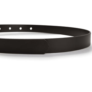 Full-Grain Leather Square-Buckle Belt – Unisex