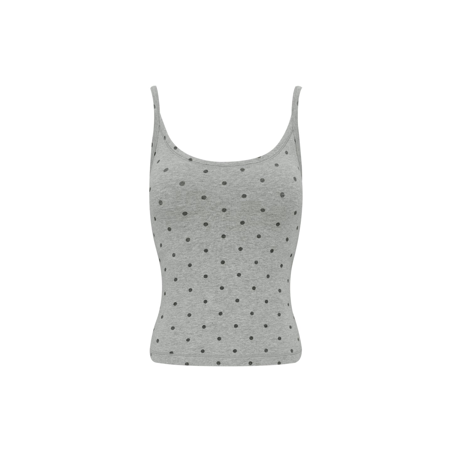 Polka Dot Cami Top with Removable Pads
