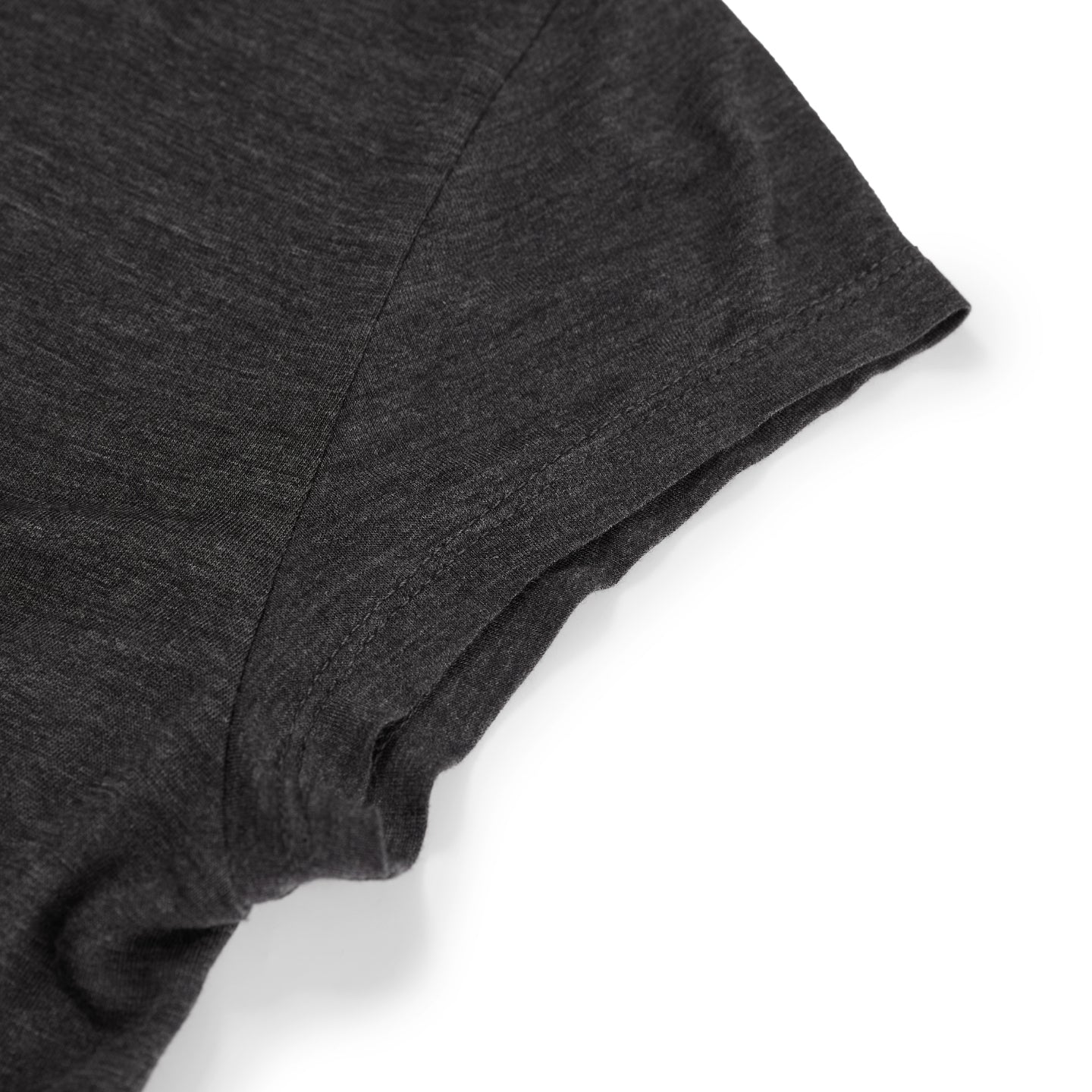 Tencel Wool-Blend Lightweight Short-Sleeve Top