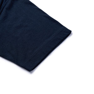 Cotton-Linen Blend V-Neck Tee