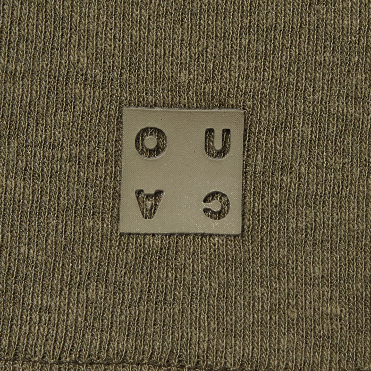 Heathered Cotton Fitted Crew-Neck Tee