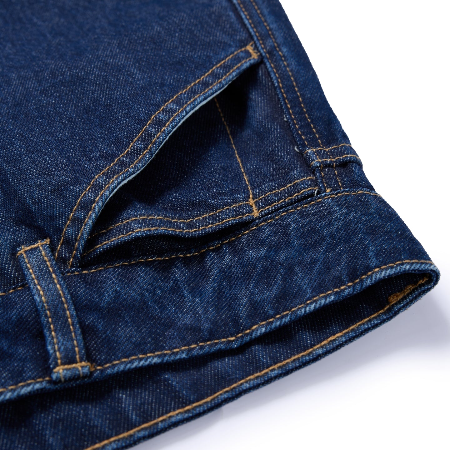 Vintage Wash Wide-Leg Jeans