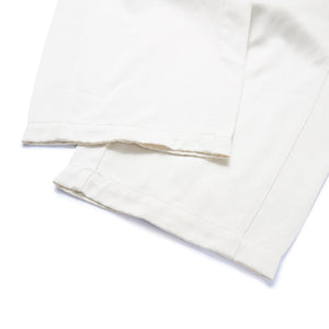 Satin Linen Balloon Wide-Leg Pants