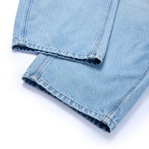 Light Wash Wide-Leg Jeans