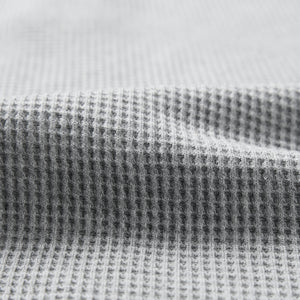 Waffle Knit Henley Tee