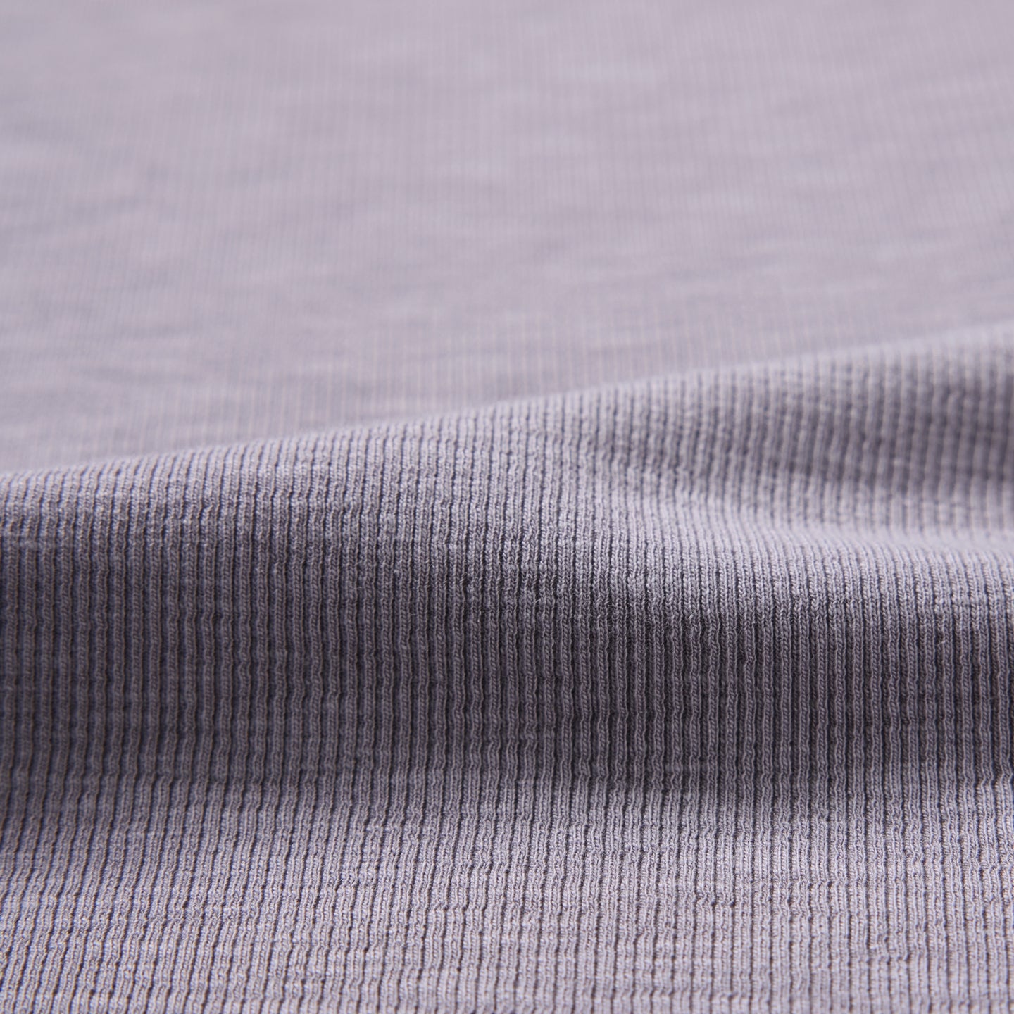 Slub Knit Fitted Short-Sleeve Top