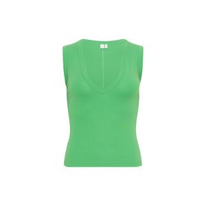 Stretch V-Neck Tank Top