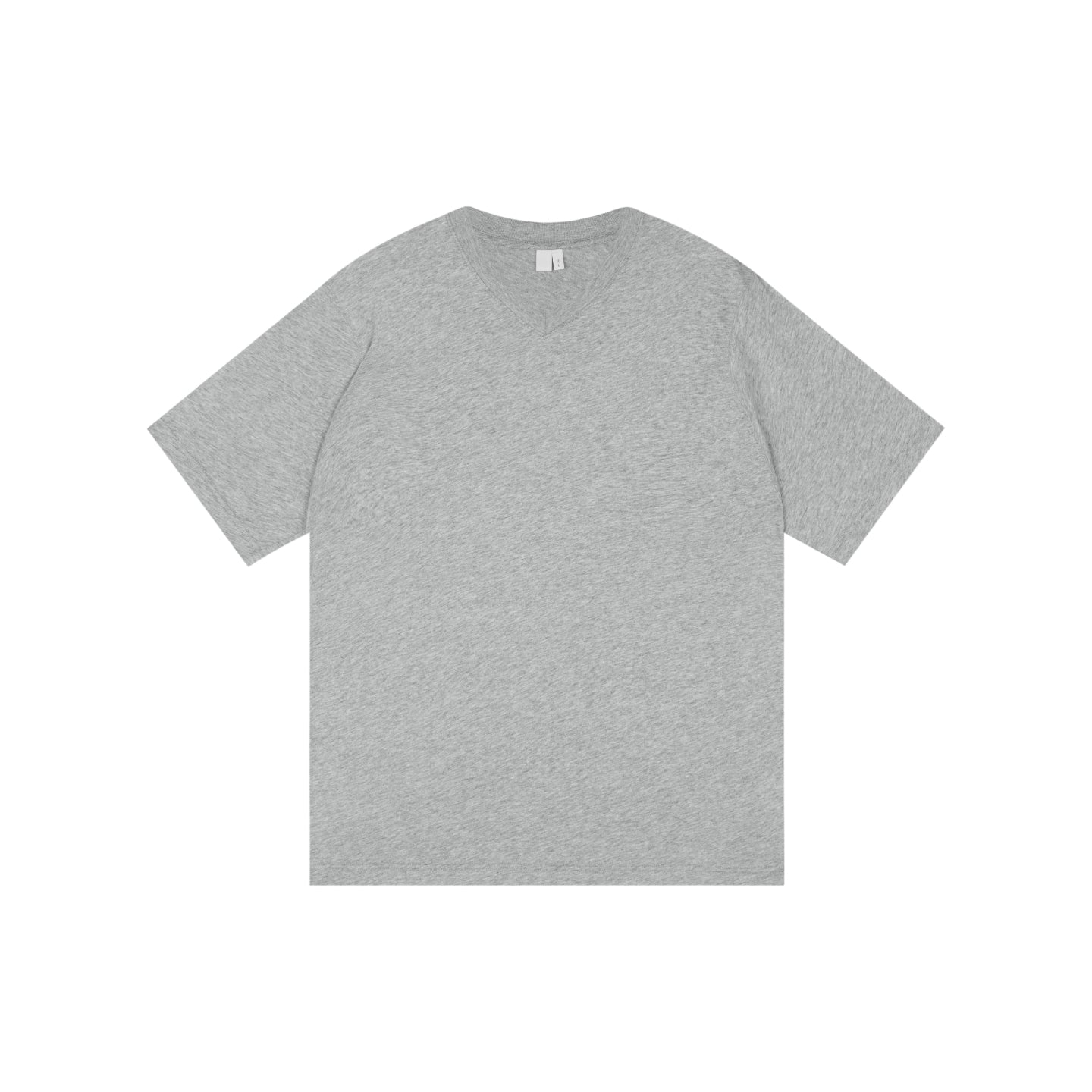 Cotton-Linen Blend V-Neck Tee