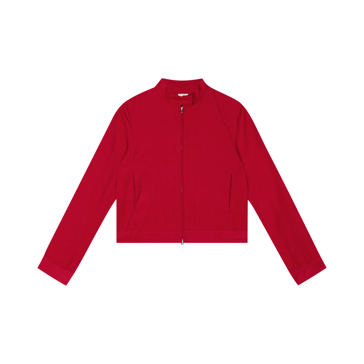 Fine Corduroy Zip-Up Jacket