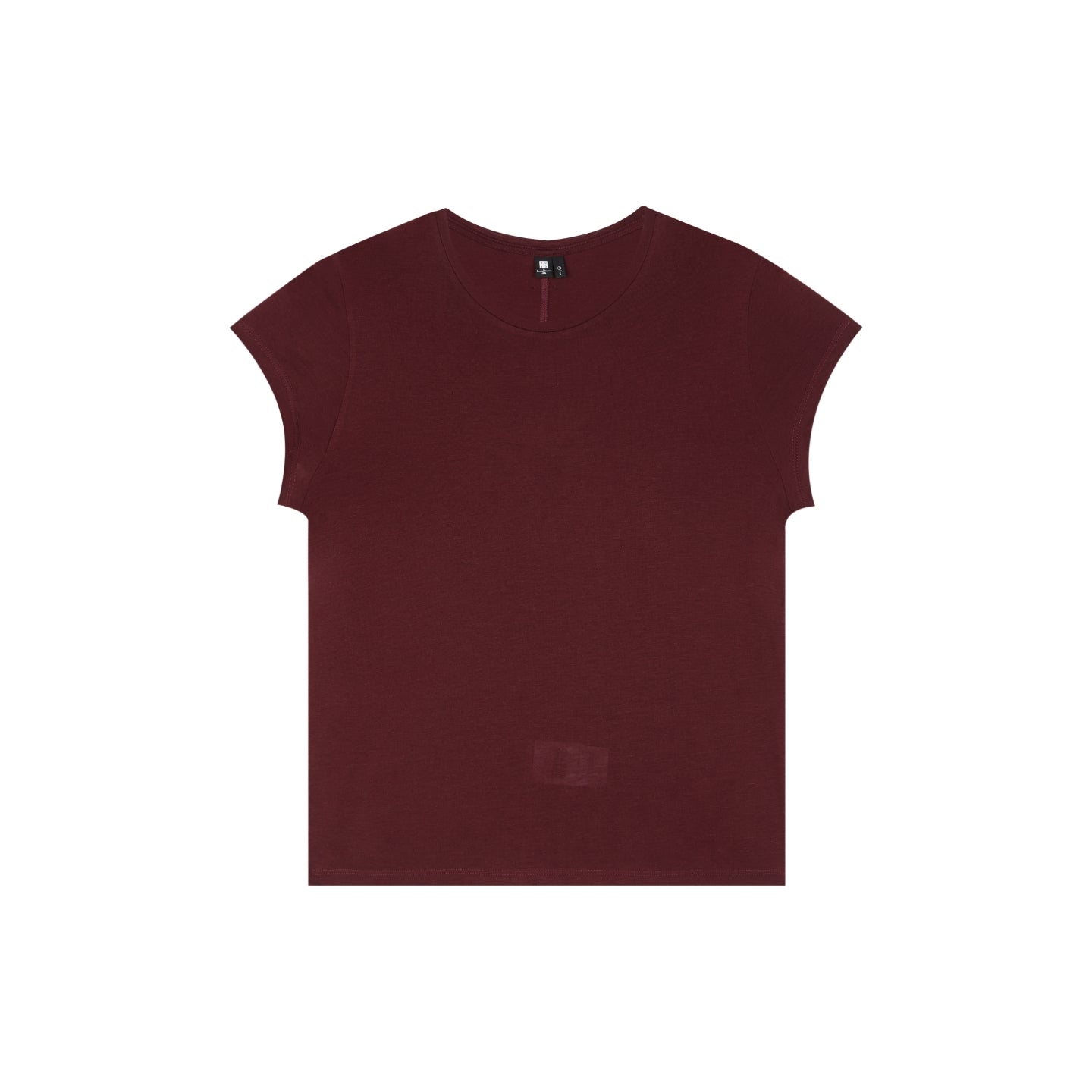 Tencel Wool-Blend Lightweight Short-Sleeve Top