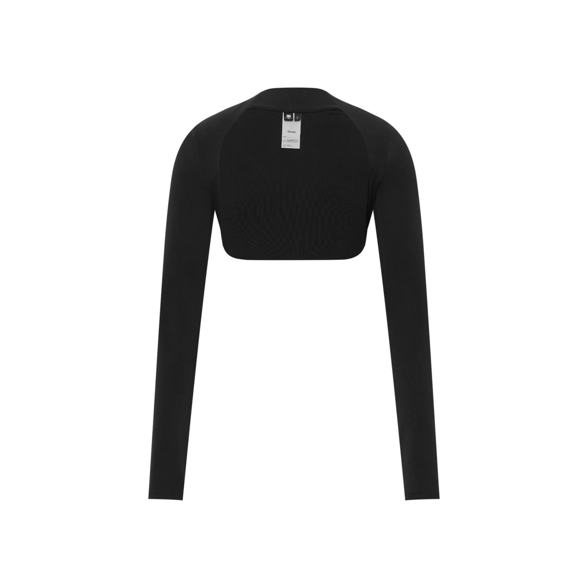 Stretch Long-Sleeve Bolero Top