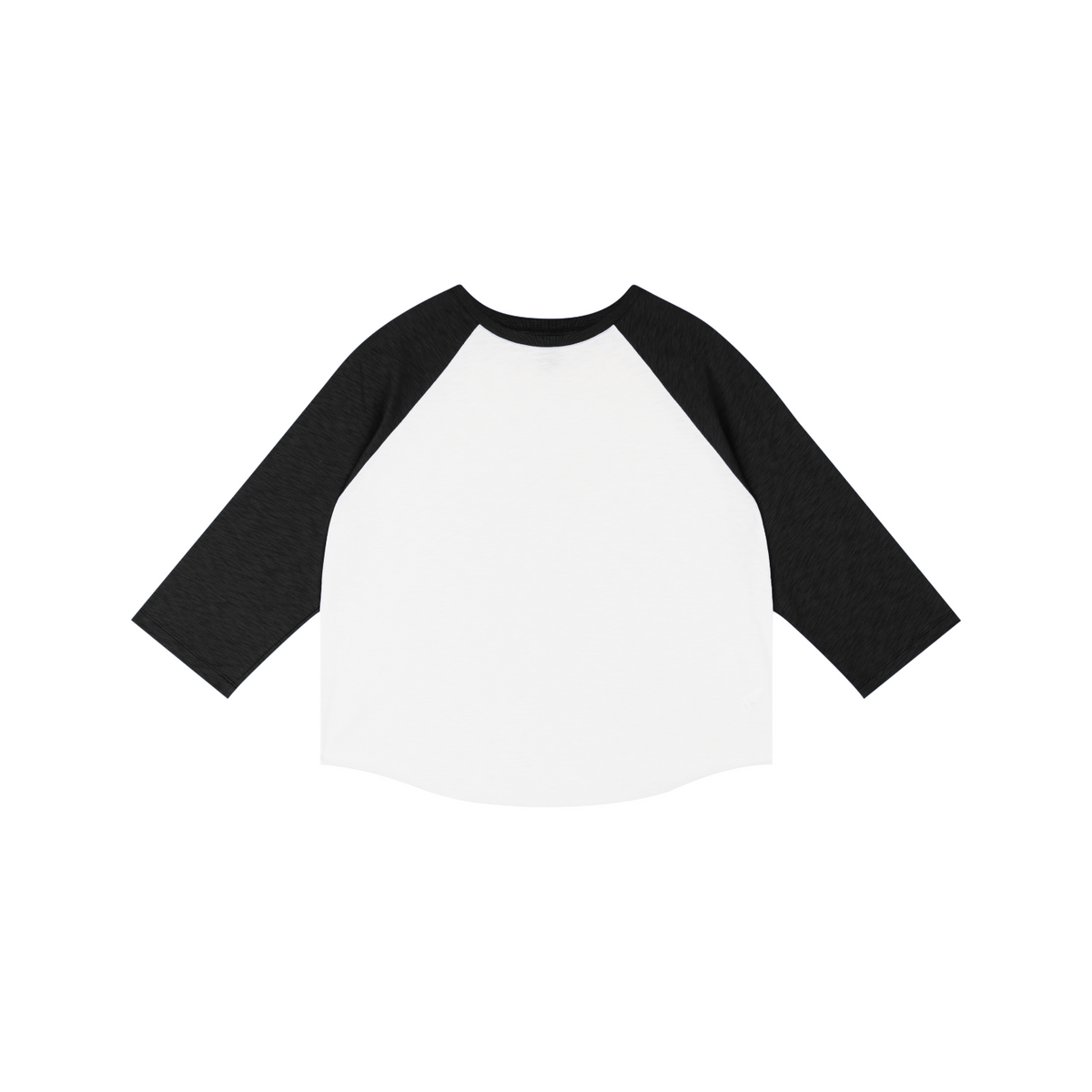 Contrast Raglan Three-Quarter-Sleeve T-Shirt